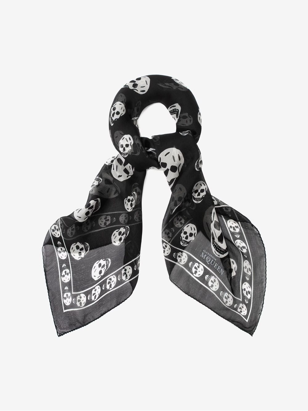 Alexander McQueen Skull Scarf
